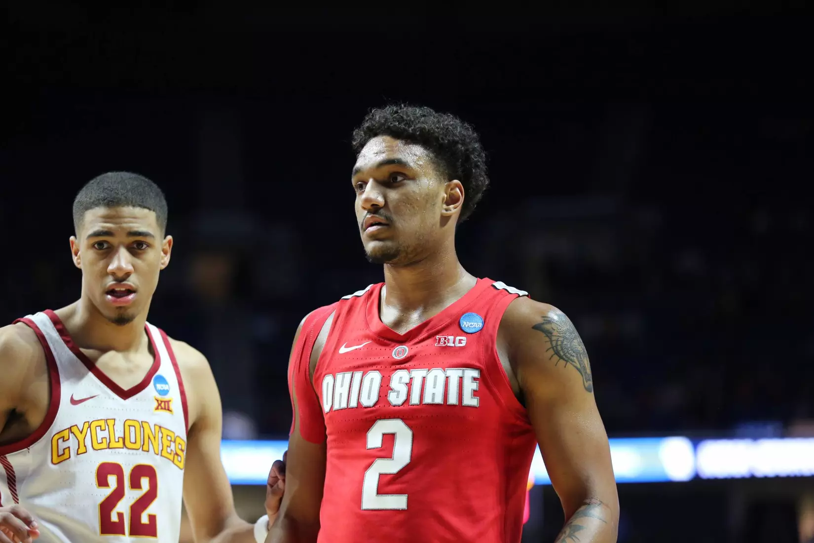 No. 11 Seed Buckeyes Edge No. 6 Seed Iowa State, 62-59, in NCAA First Round