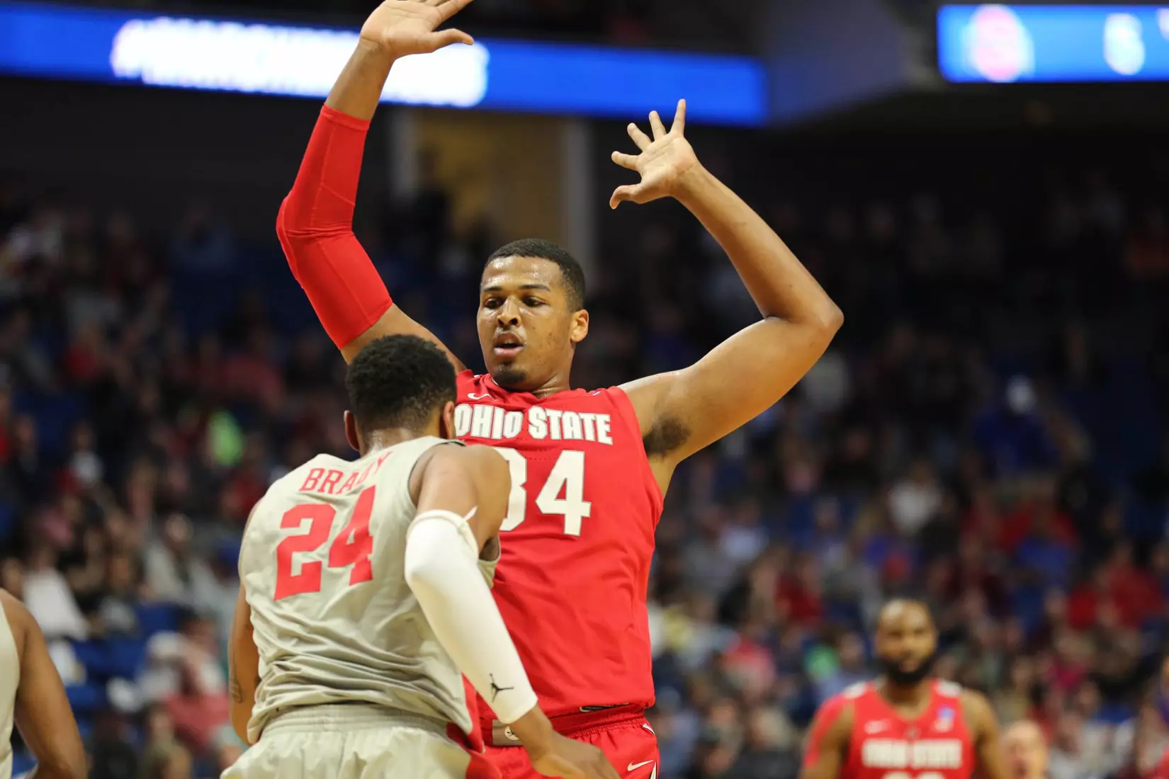 Buckeyes’ Season Concludes with 74-59 Second-Round Loss to No. 3 Seed Houston