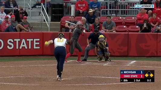 Ohio State Hands No. 21/18 Michigan First B1G Loss in 2-1 Walk-Off Victory
