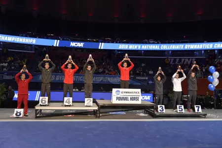 Alec Yoder Wins Pommel Horse National Championship