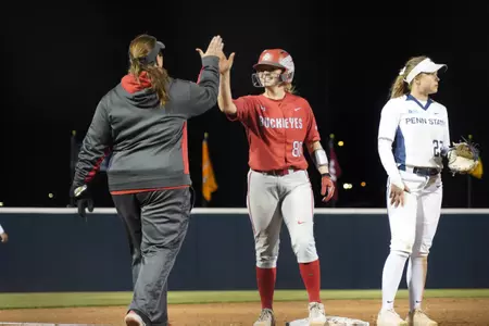 Ohio State Splits Doubleheader at Penn State Tuesday