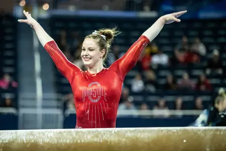 Jenna Swartzentruber a Big Ten Medal of Honor Finalist