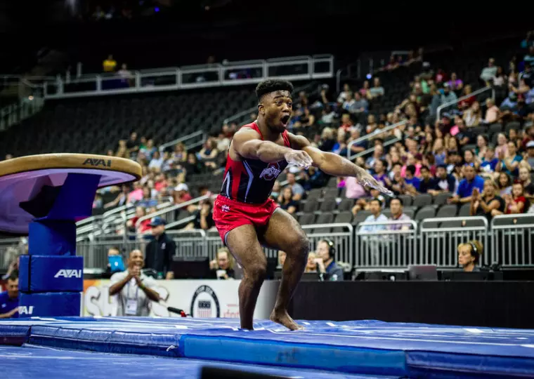 Men’s Gymnastics Concludes Competition at USA Championships