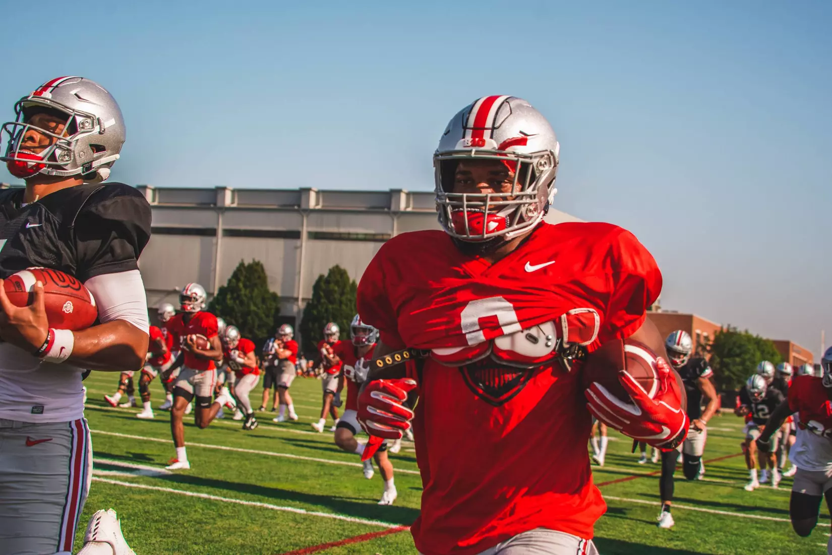 Ohio State welcomes the Big Ten Network fall tour to practice