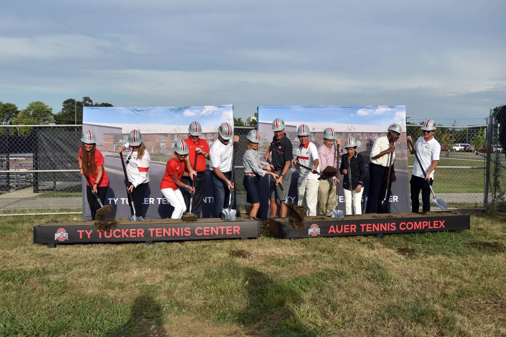 Ground Broken on Ty Tucker Tennis Center