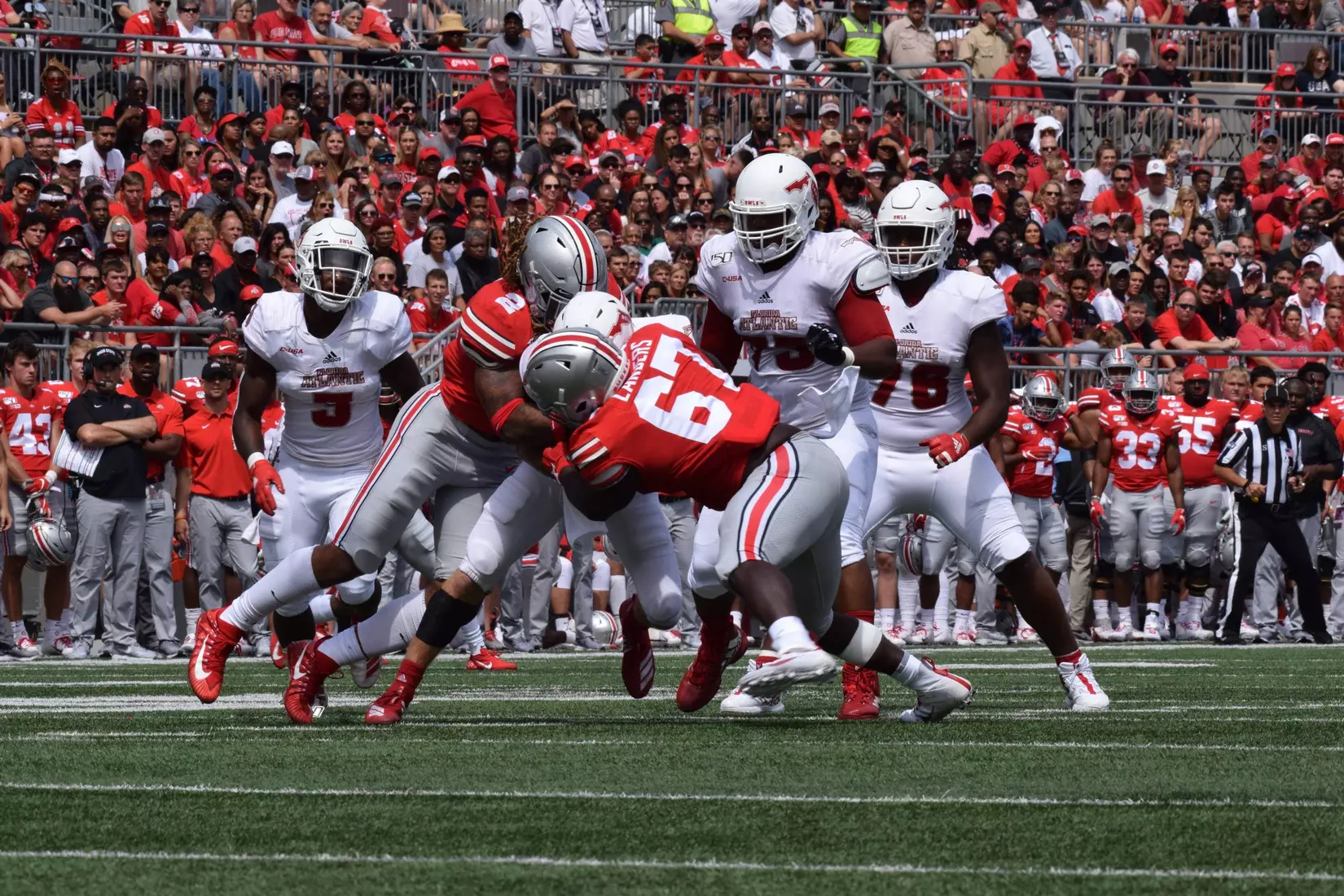 ?? Buckeyes Fly Past Owls in Opener, 45-21