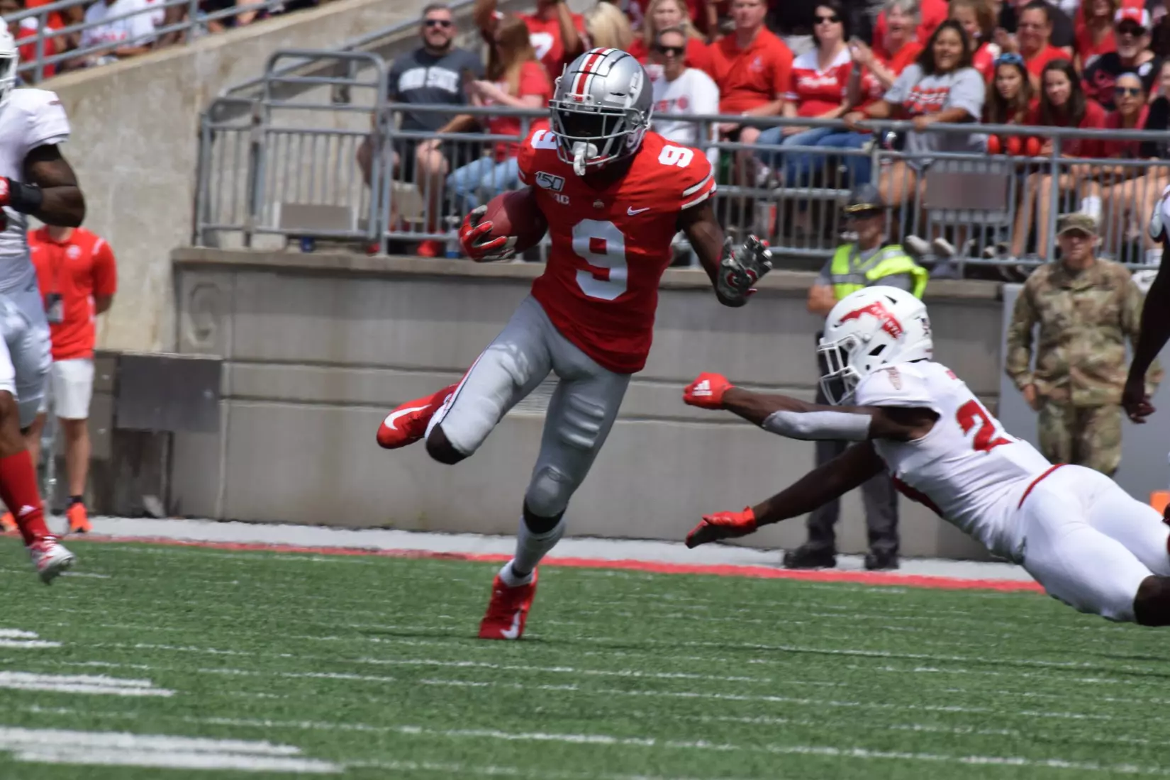 ?? Buckeyes Fly Past Owls in Opener, 45-21