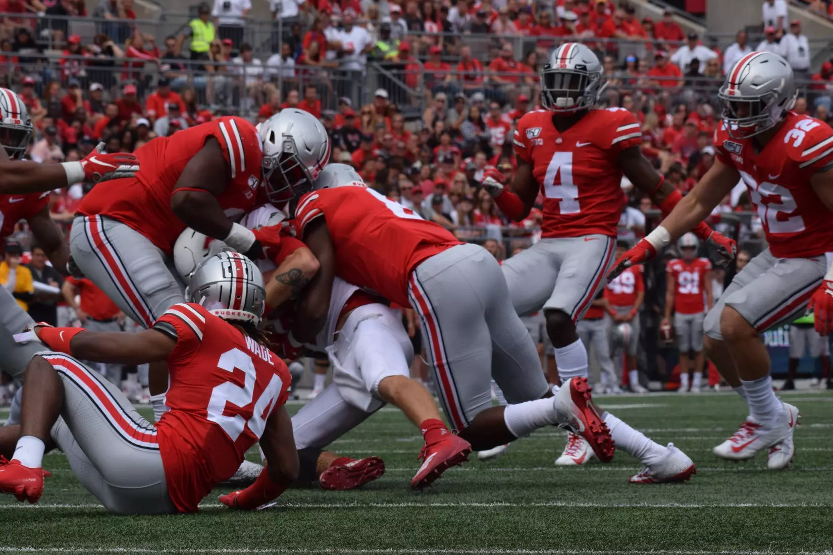?? Buckeyes Fly Past Owls in Opener, 45-21
