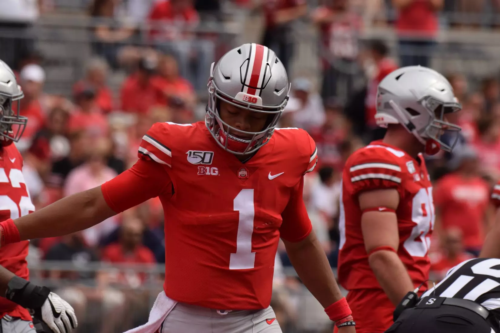 ?? Buckeyes Fly Past Owls in Opener, 45-21