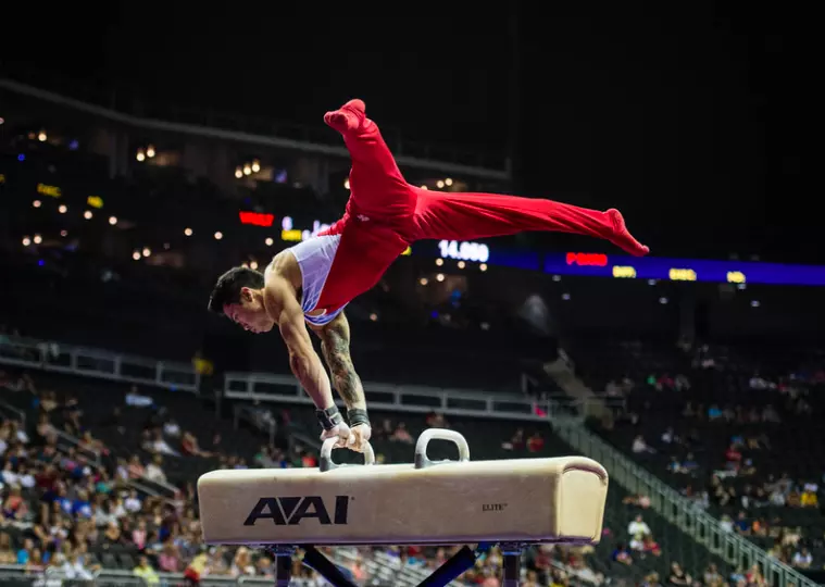Men’s Gymnastics Concludes Competition at USA Championships