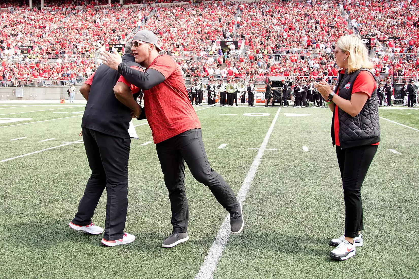 AJ Hawk – Hall of Fame Weekend