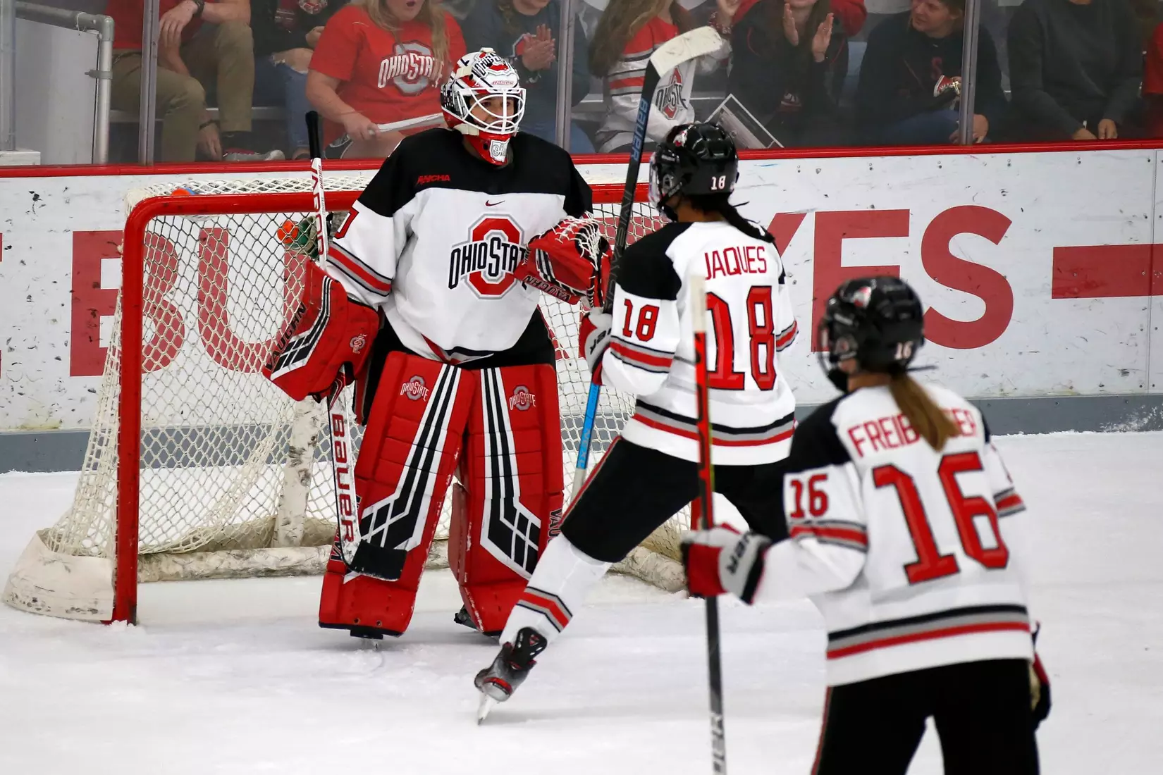 No. 9 Buckeyes Stifle St. Lawrence, 4-1