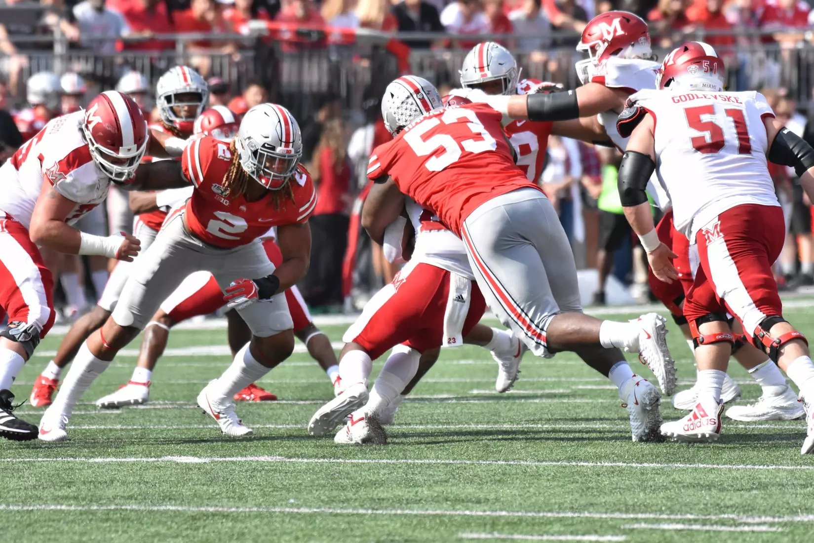 ?? Buckeyes Down RedHawks