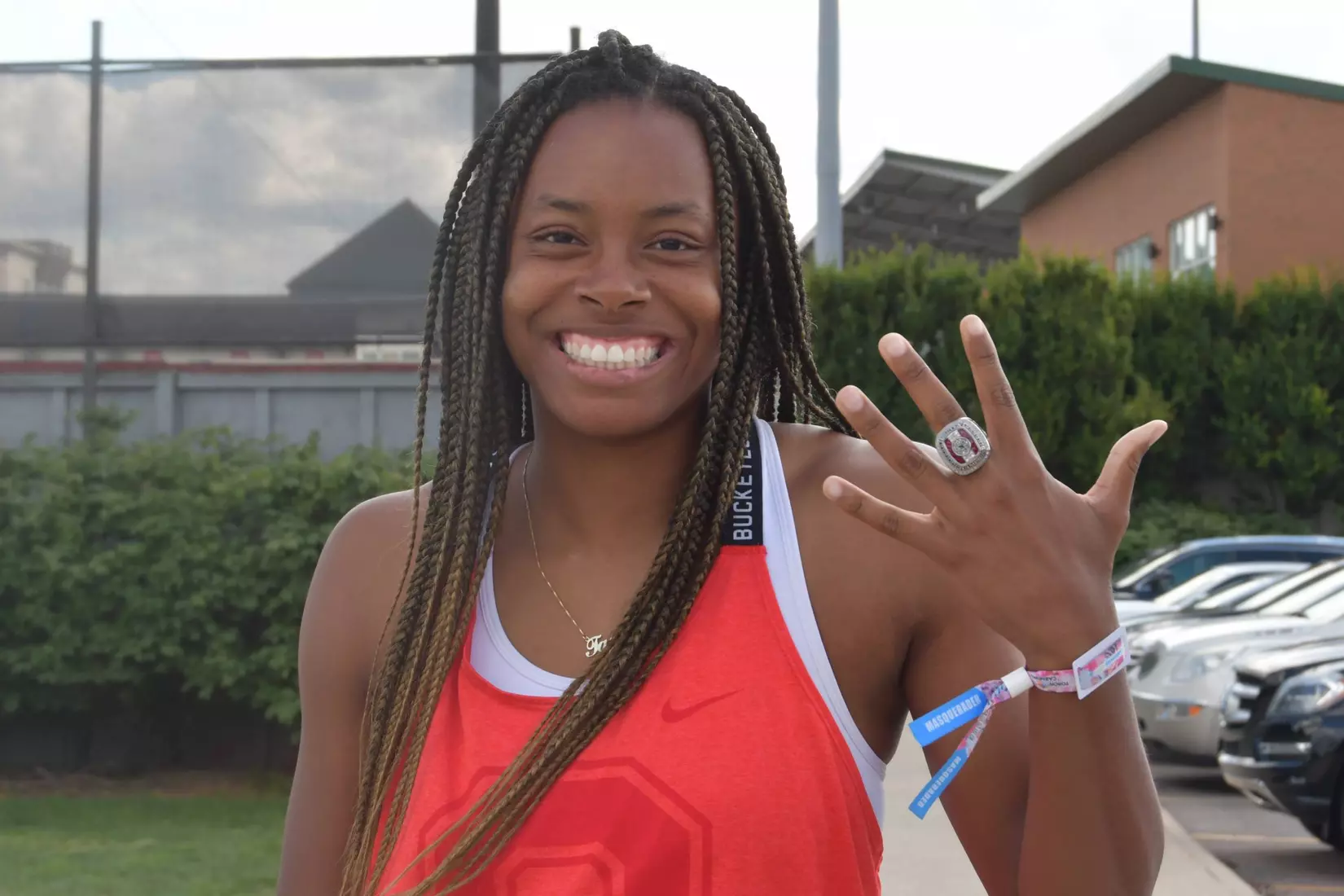 Women Honored with Big Ten Championships Rings