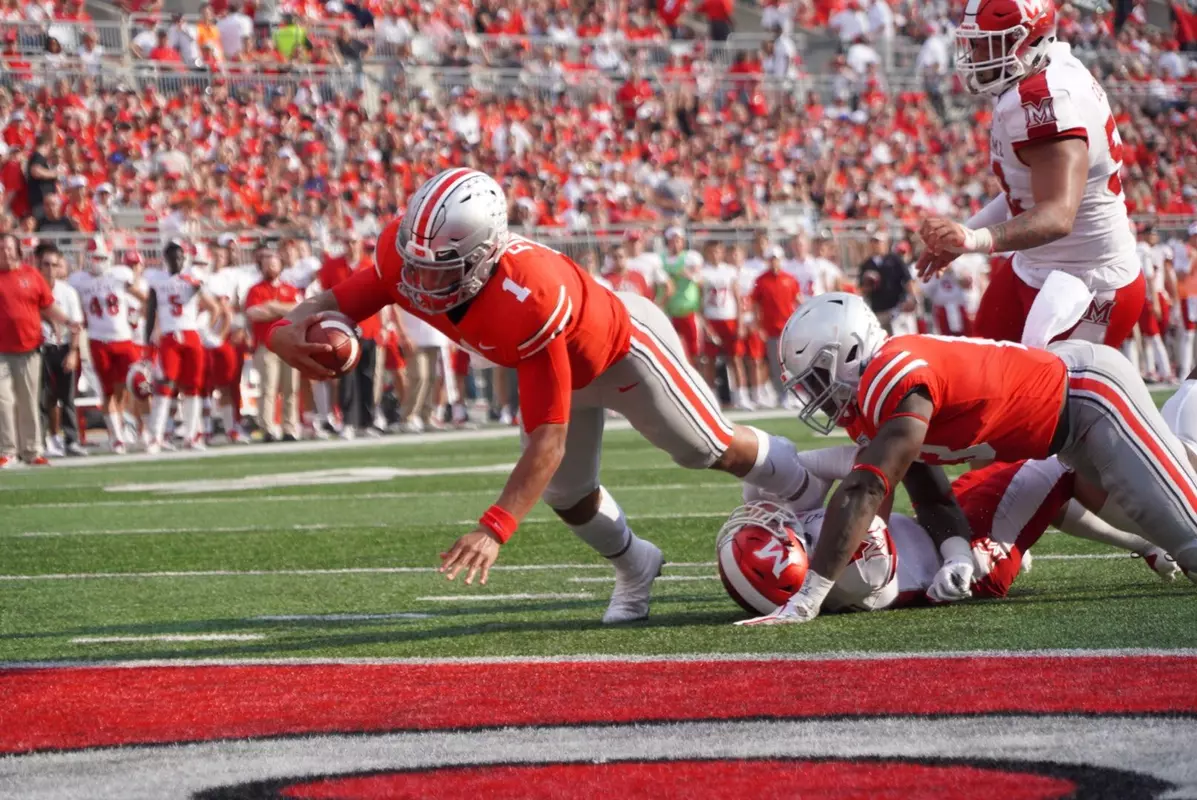 ?? Buckeyes Down RedHawks