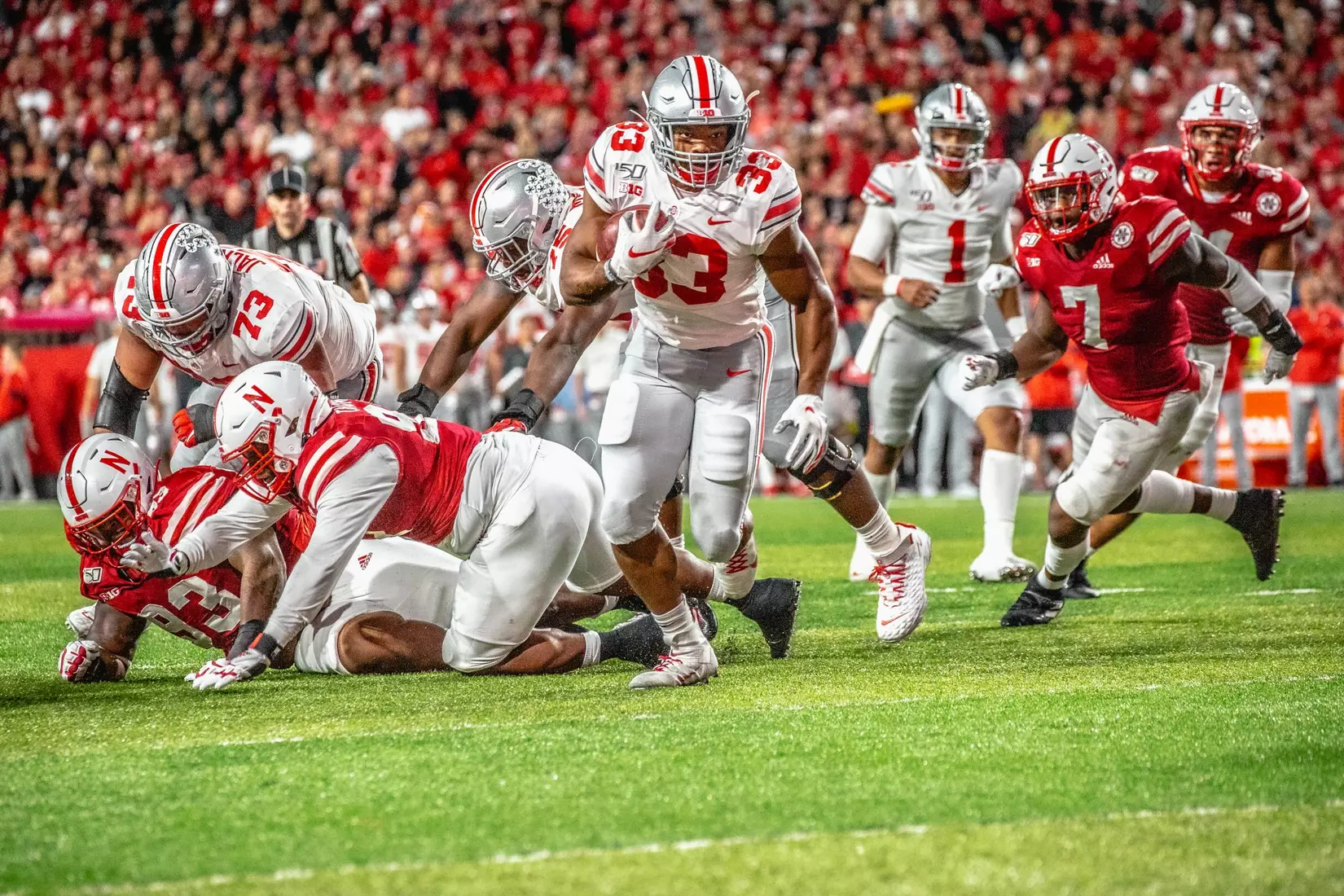 B1G East First Place Showdown Saturday Night in The Shoe