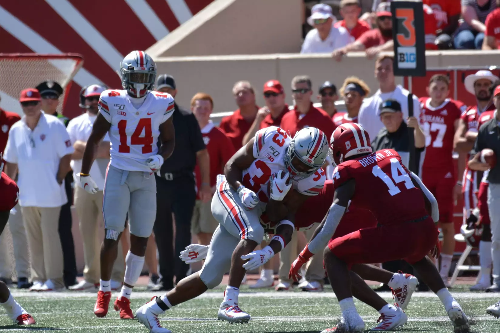 ?? Buckeyes Take B1G Step over Indiana
