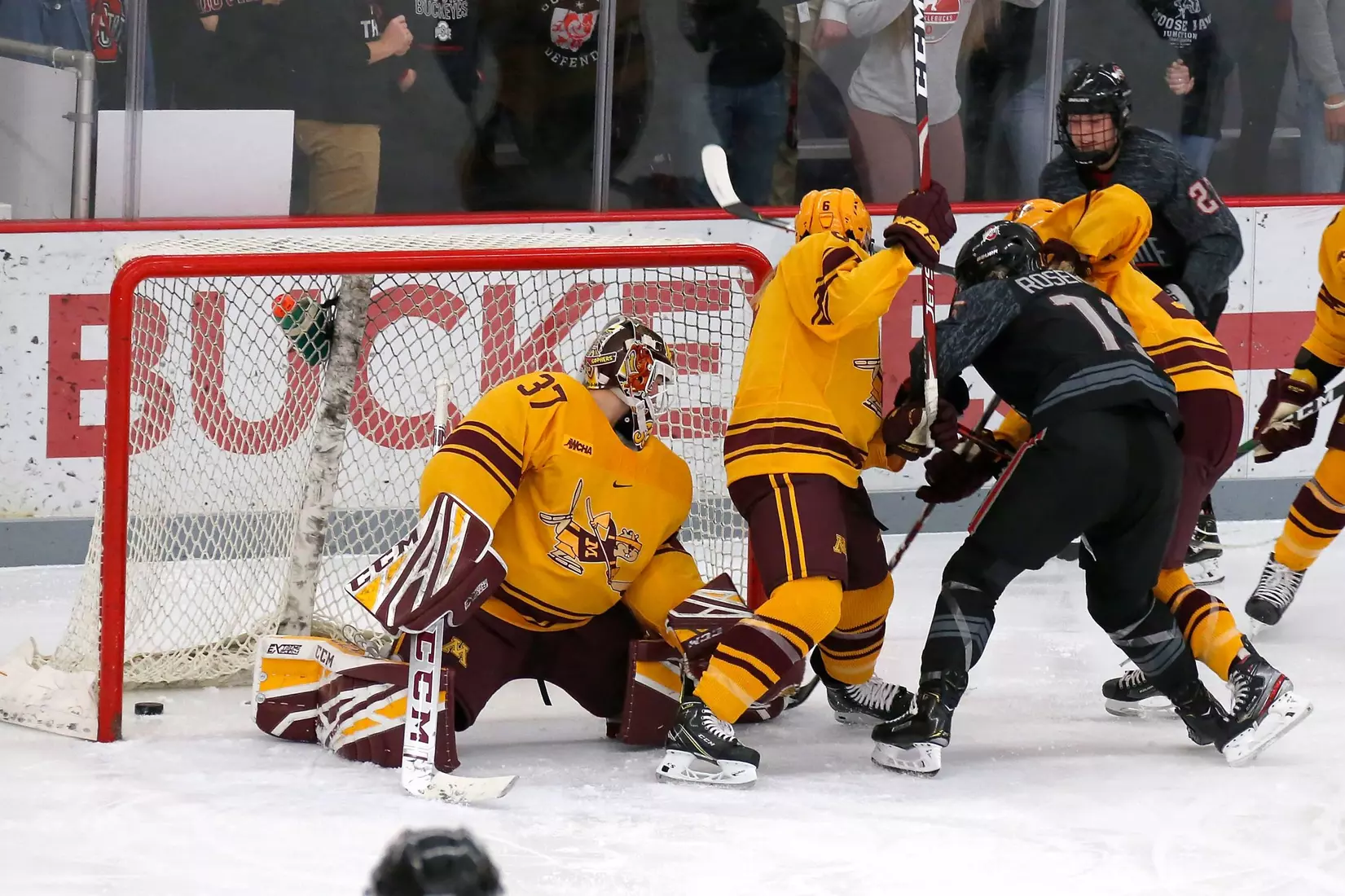 No. 5 Buckeyes Face No. 1 Gophers for Hockey Day Minnesota