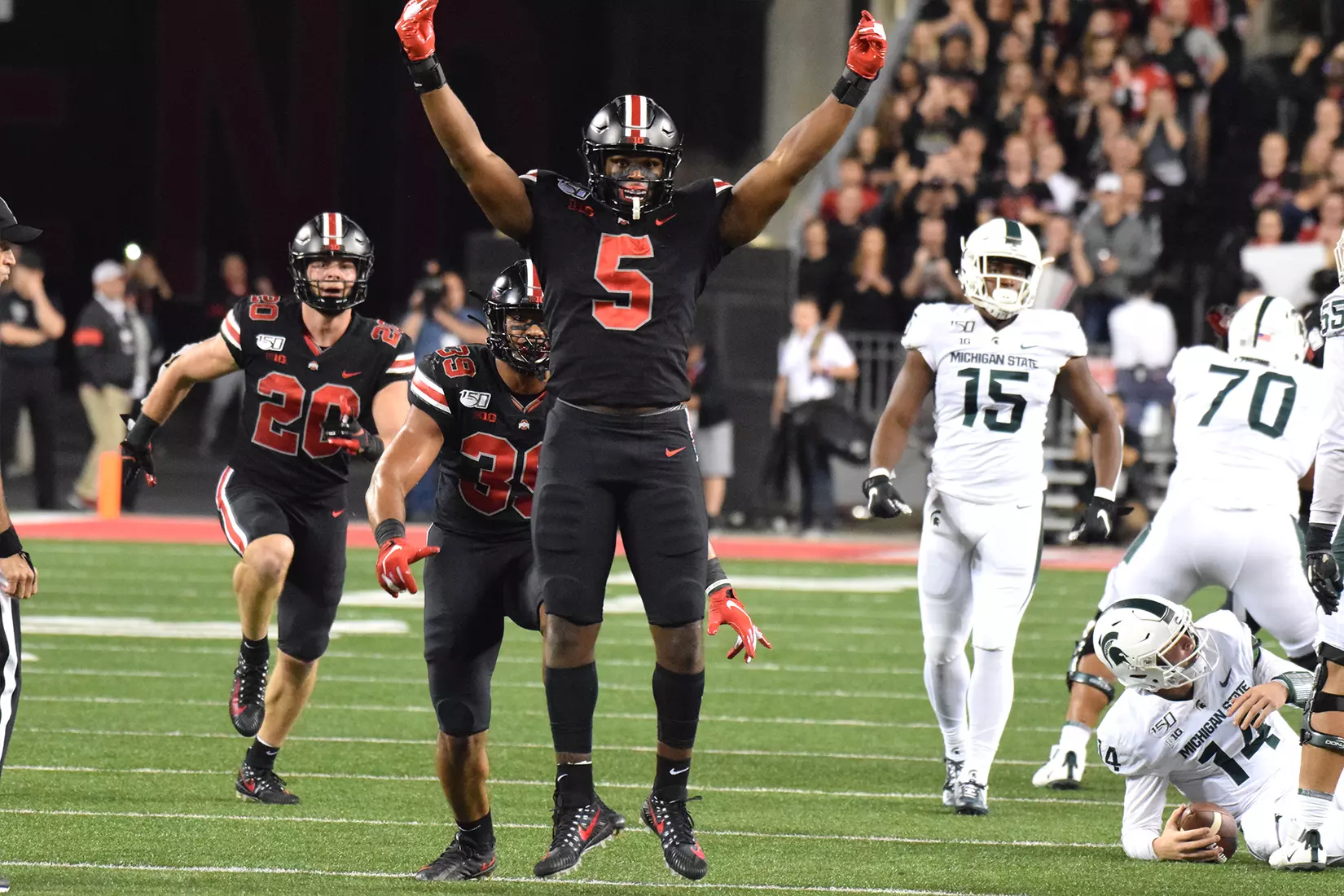 ?? Scenes from Saturday: Michigan State