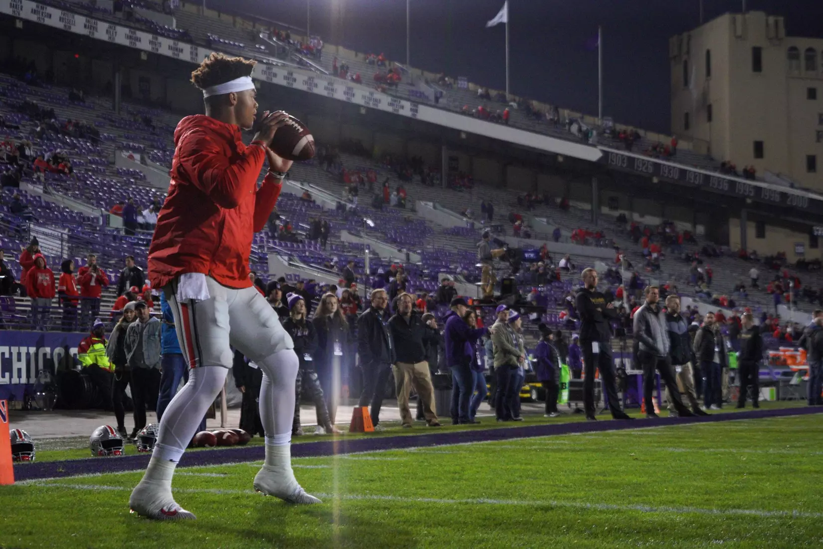 ?? Scenes from Friday: Northwestern ??