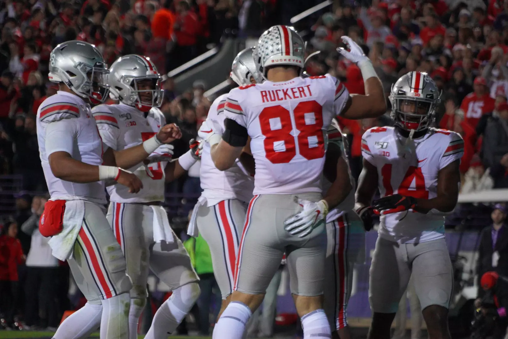 ?? Buckeyes Go Wild on Northwestern