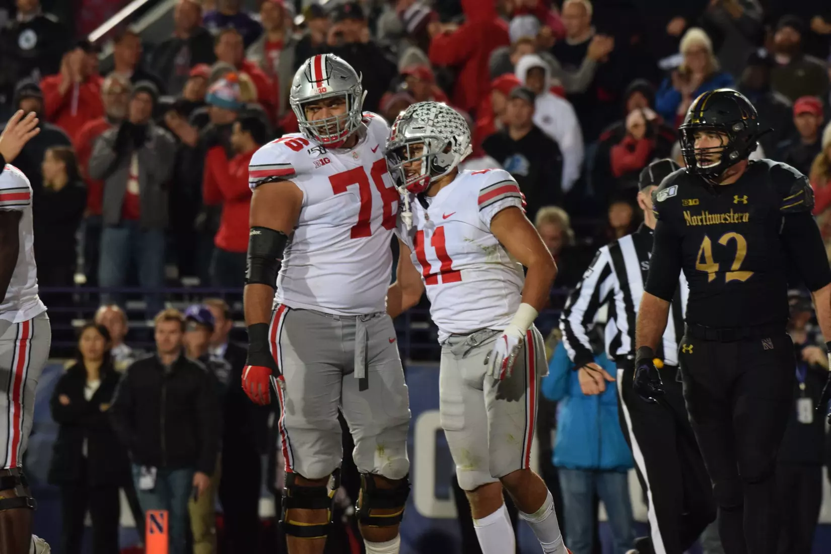 ?? Buckeyes Go Wild on Northwestern