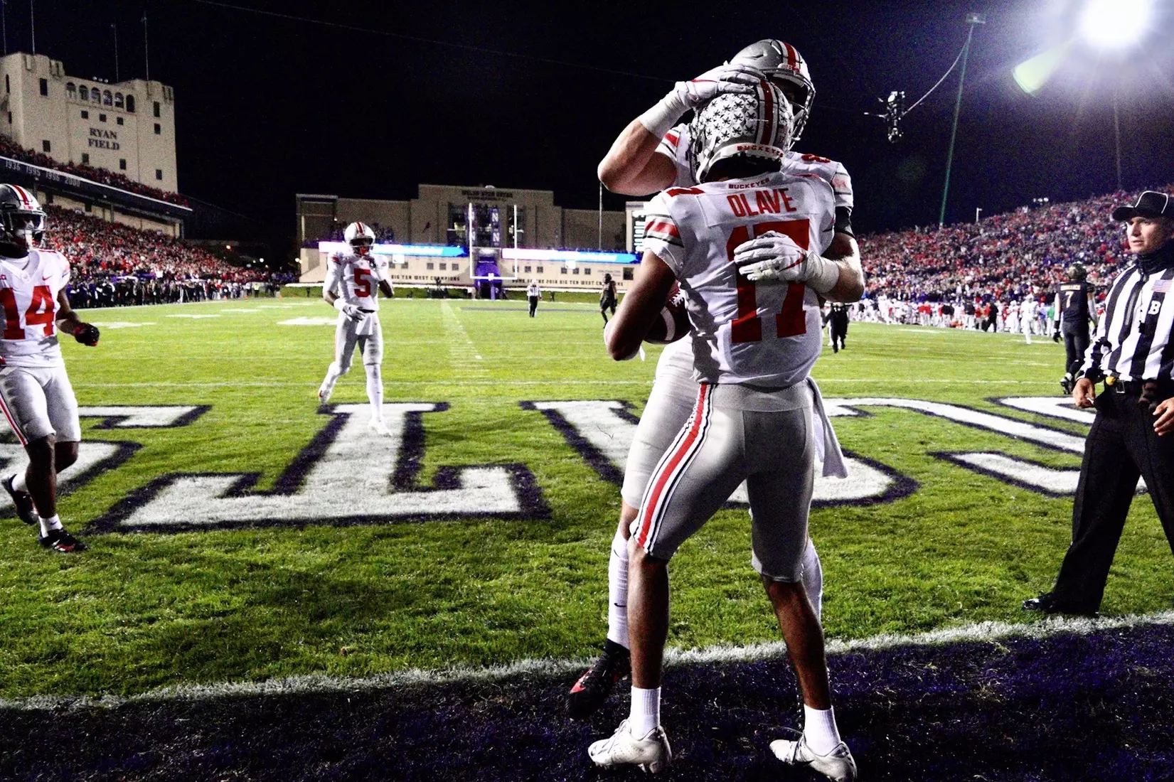 Champions, Players of the Game Selected vs. Northwestern