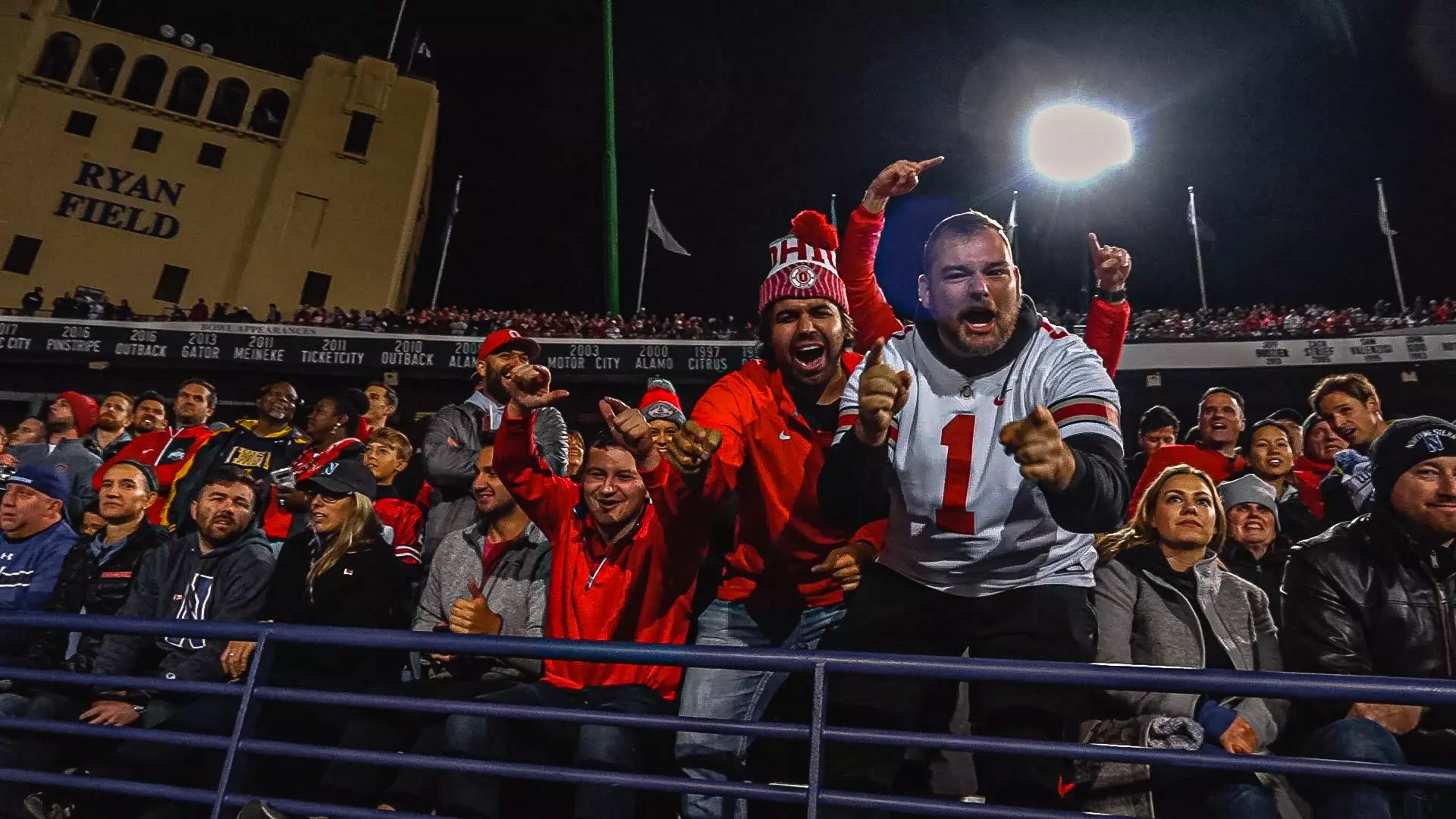 ?? Scenes from Friday: Northwestern ??