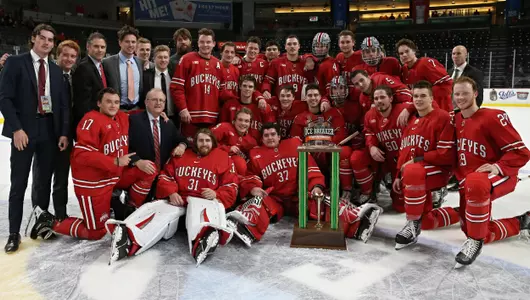 No. 12/14 Buckeyes Down RIT 3-1 to Win Ice Breaker Tournament