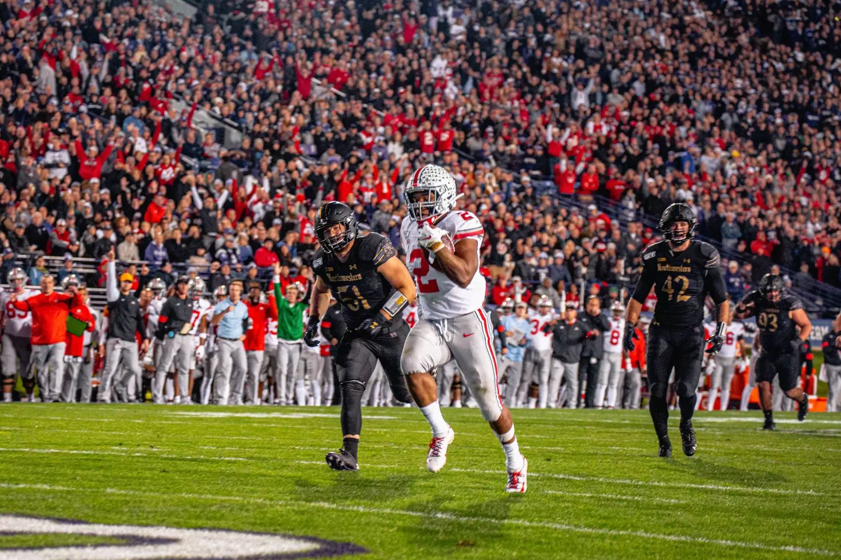 Champions, Players of the Game Selected vs. Northwestern