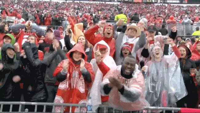?? Scenes from Saturday: #13 Wisconsin