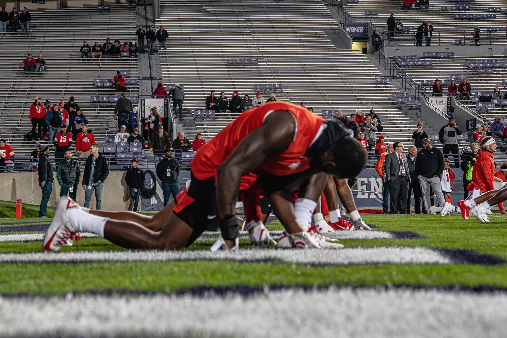 ?? Scenes from Friday: Northwestern ??