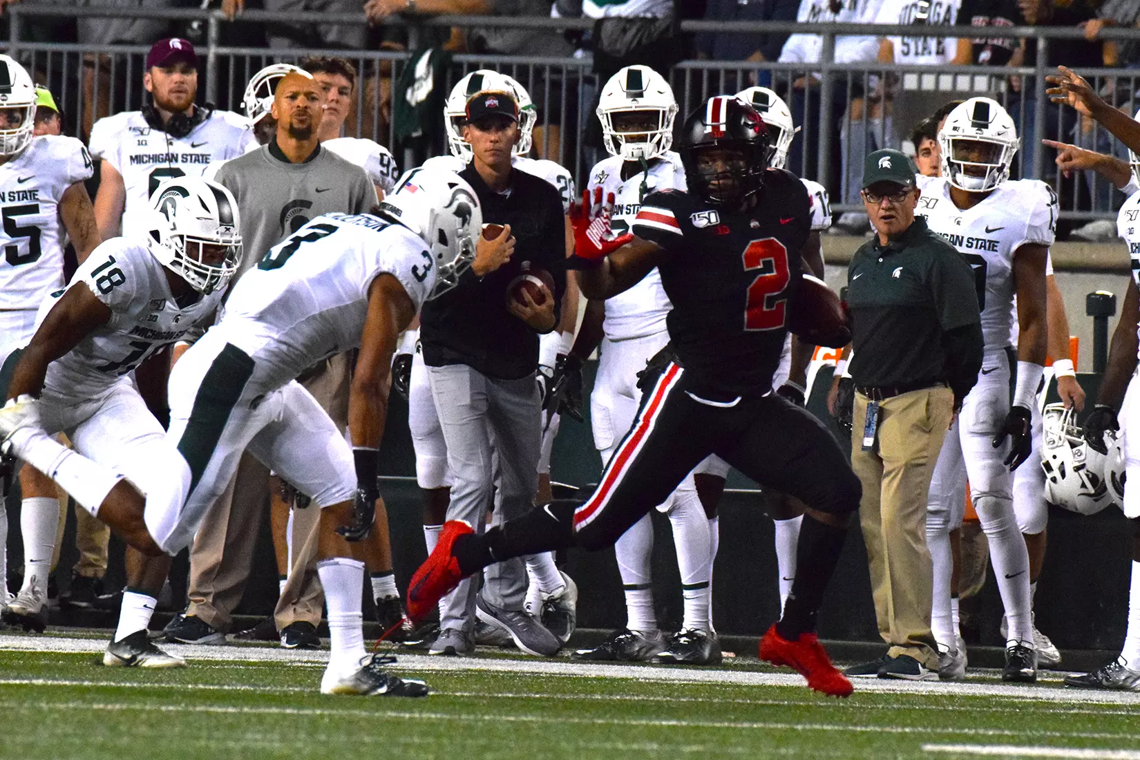 ?? Scenes from Saturday: Michigan State