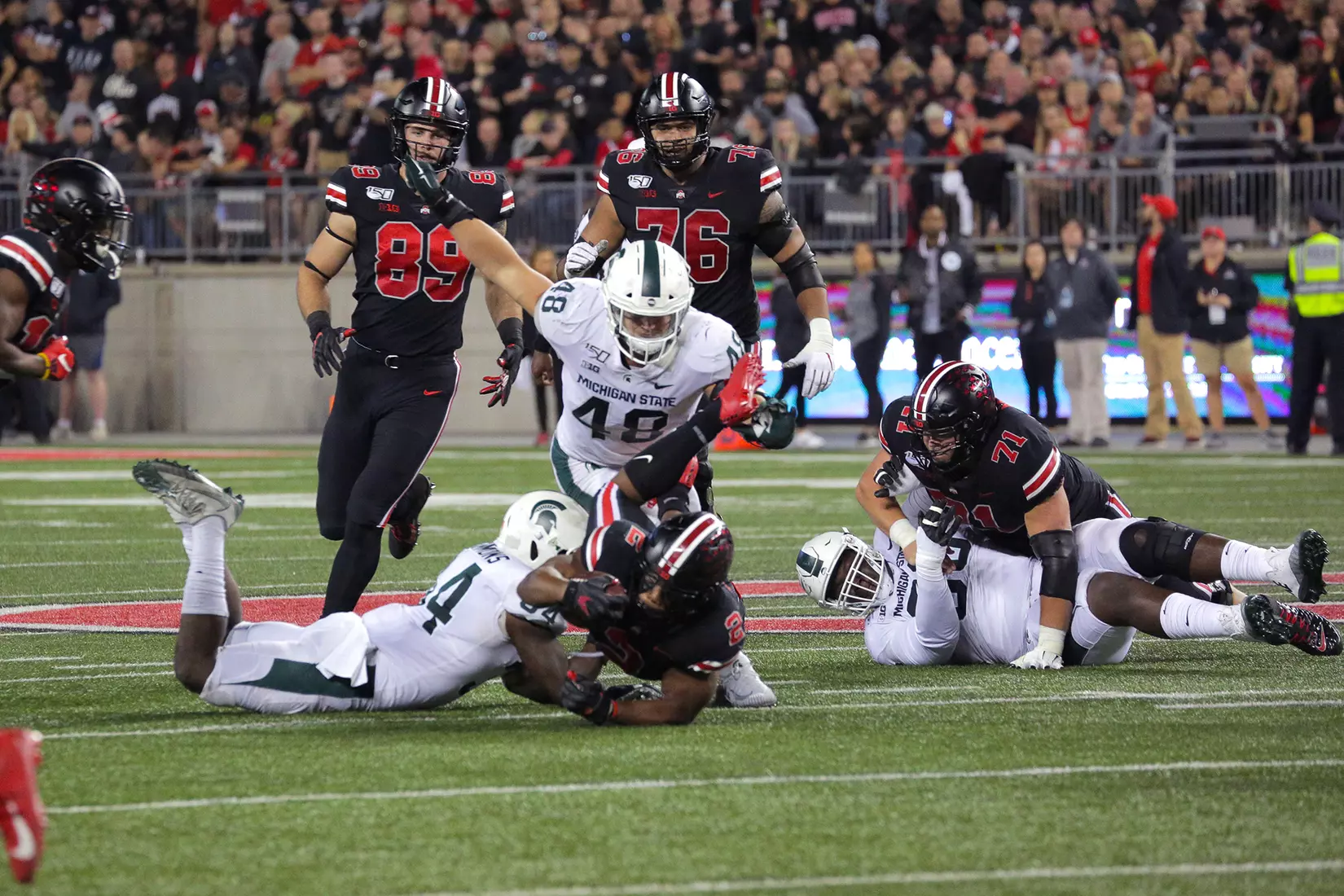 ?? Scenes from Saturday: Michigan State