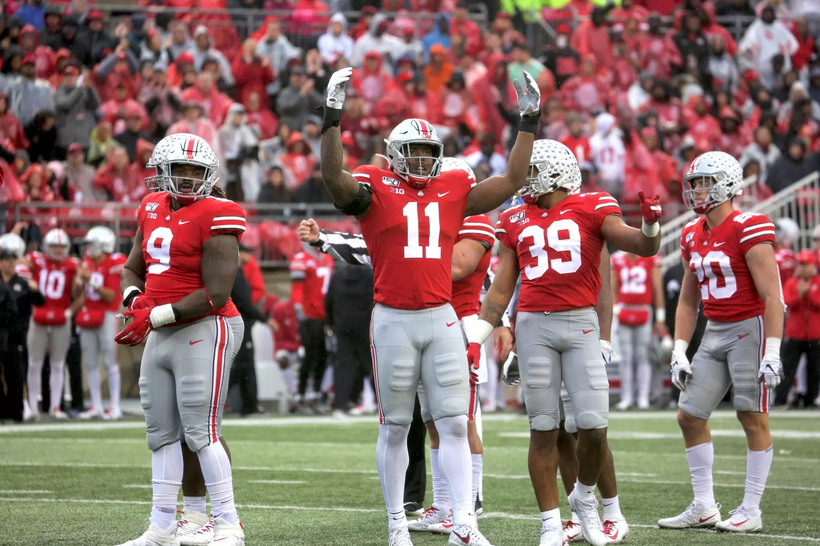?? Scenes from Saturday: #13 Wisconsin