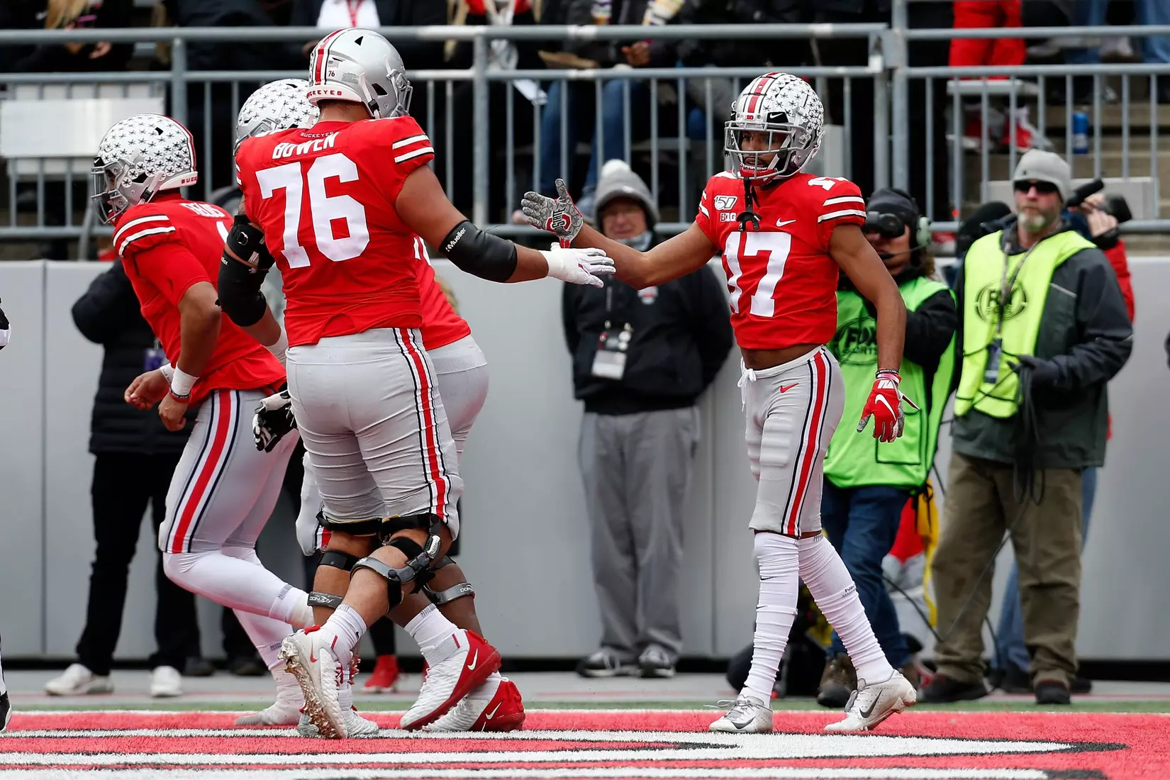 Justin Fields is the Big Ten’s Offensive Player of the Year