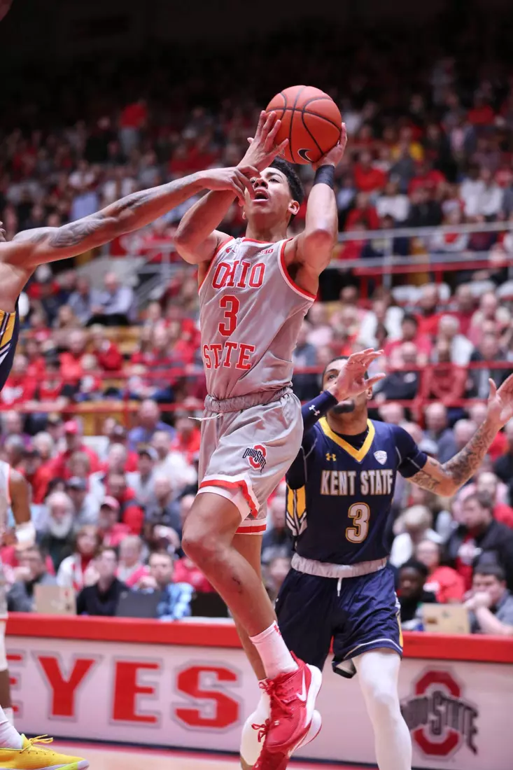 Second-Half Run Propels No. 10 Ohio State over Kent State, 71-52