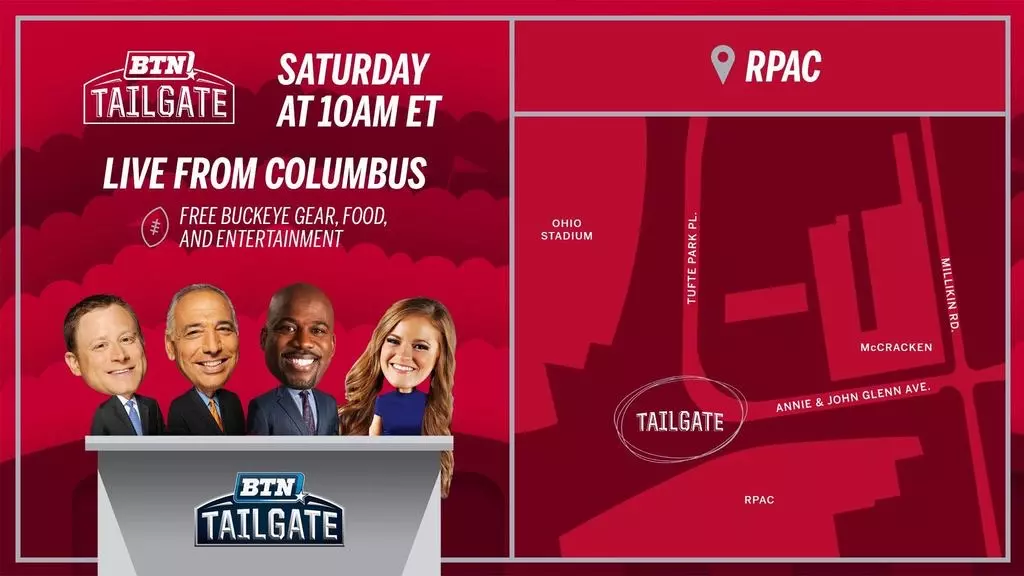 Unprecedented Three National Pregame Shows on Site for OSU-PSU