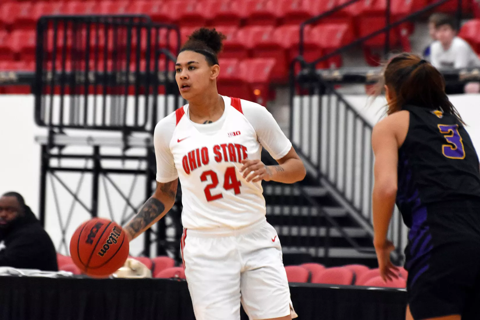Sheldon Doubles Up as Buckeyes Beat Northern Iowa 64-46