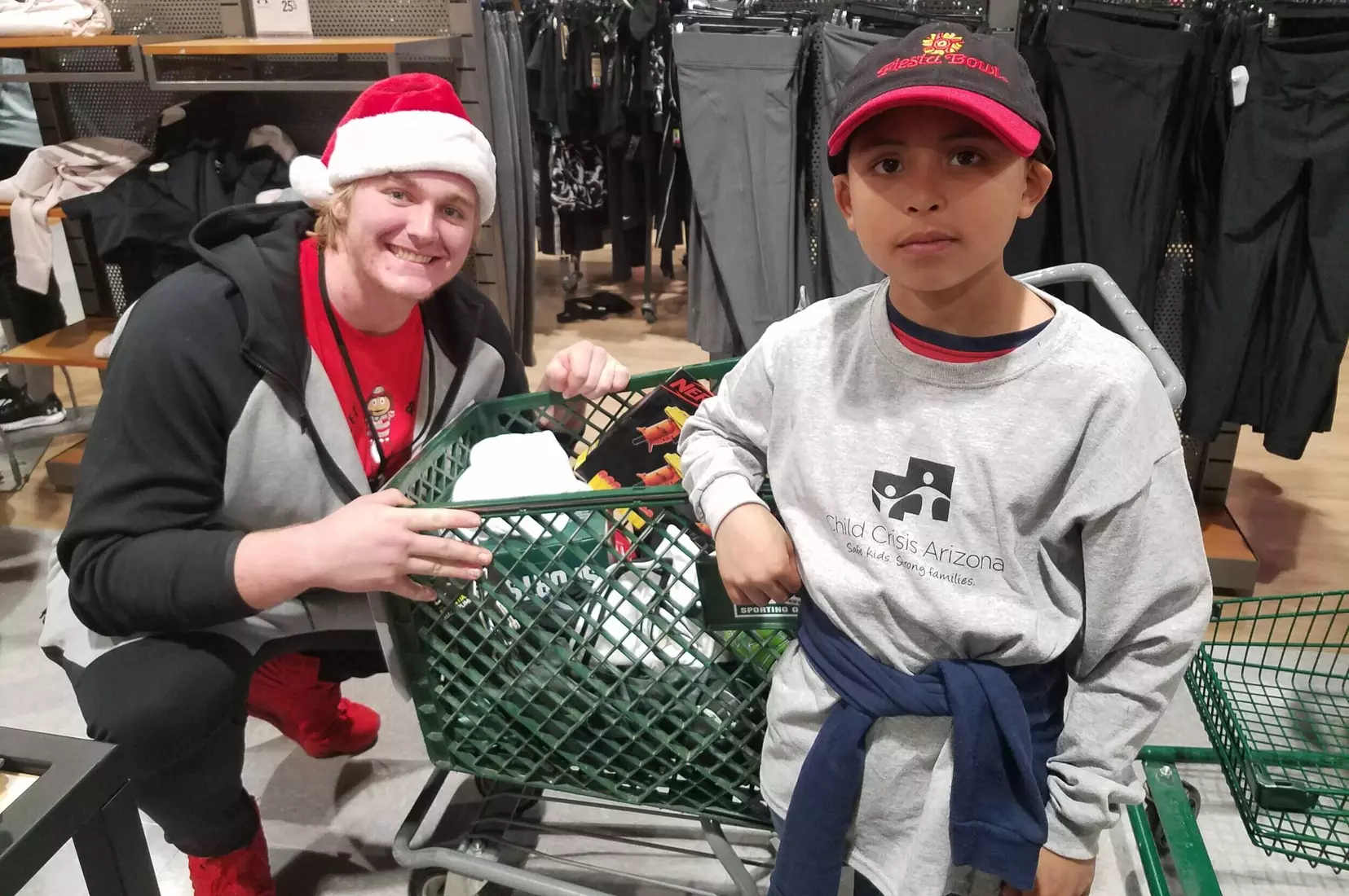 Ohio State Practices; Players Then Shop with Children in Need