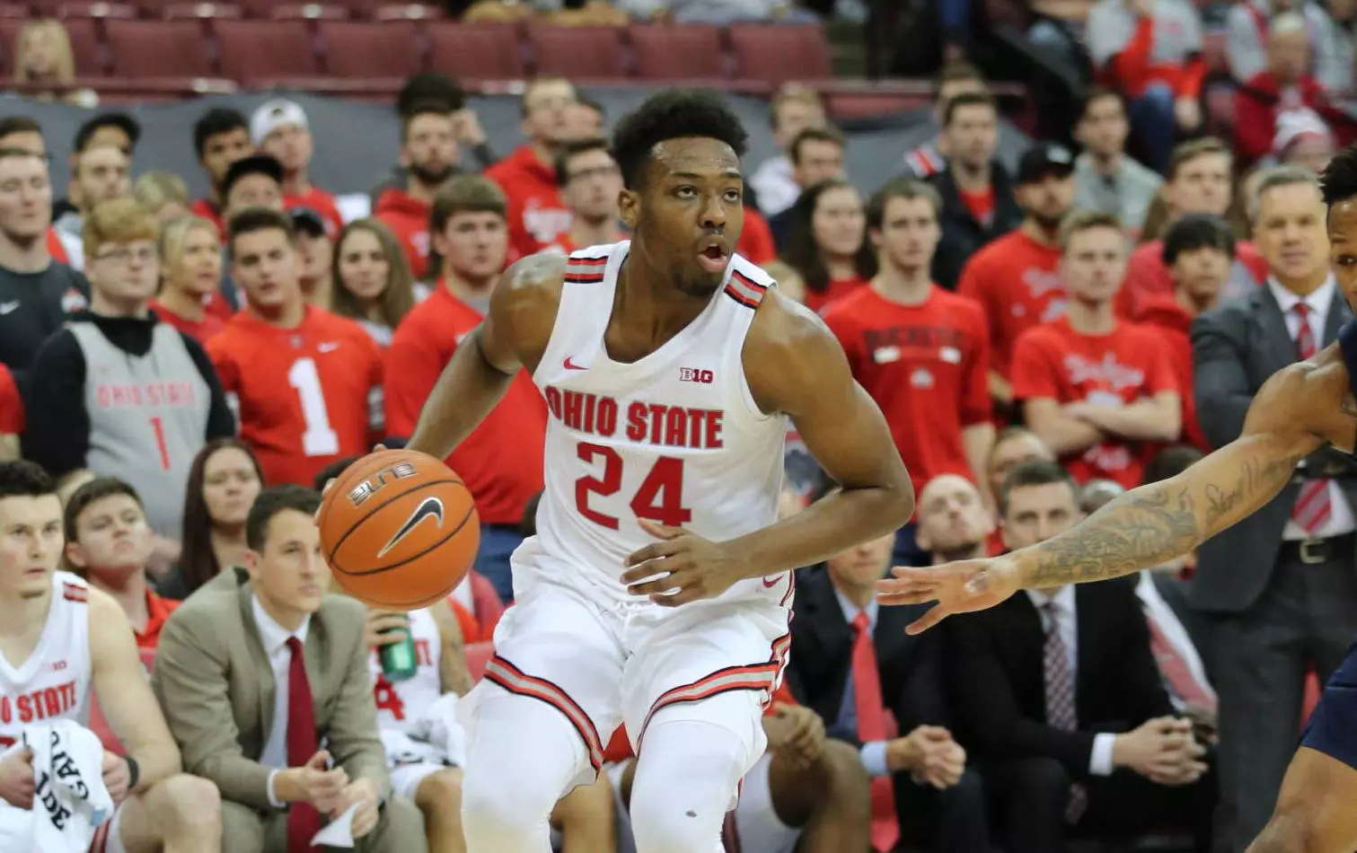 No. 6 Ohio State Opens Big Ten Play with 106-74 Rout of Penn State