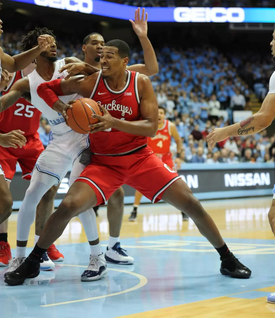 No. 6 Ohio State Stifles No. 7 North Carolina in 74-49 Rout