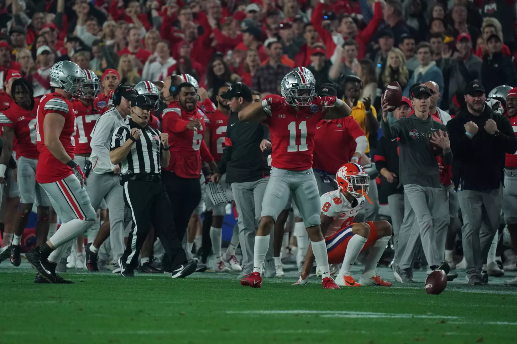 Buckeyes Battle Clemson to the End in CFP Classic