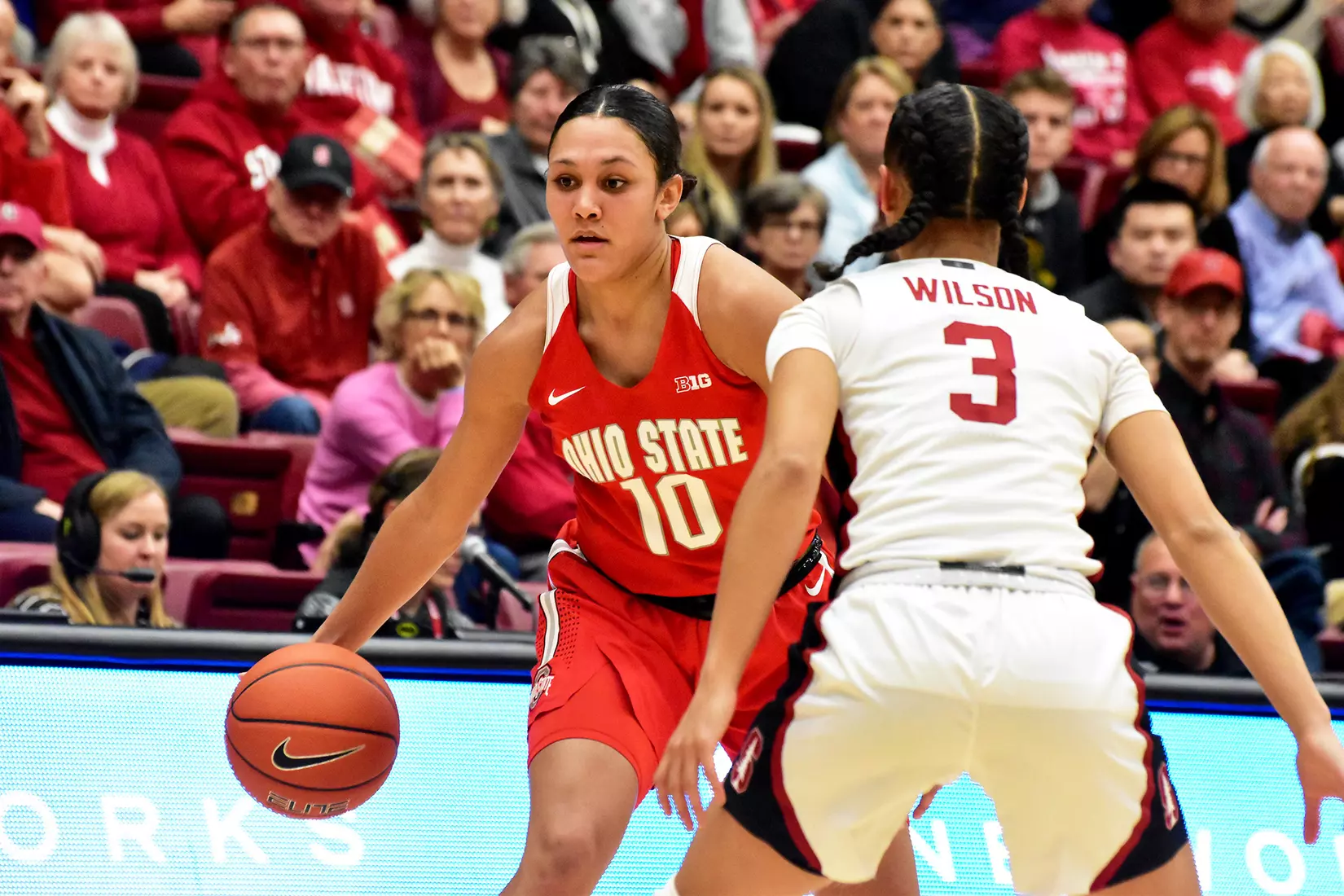 Buckeyes Fall at No. 1 Stanford 71-52