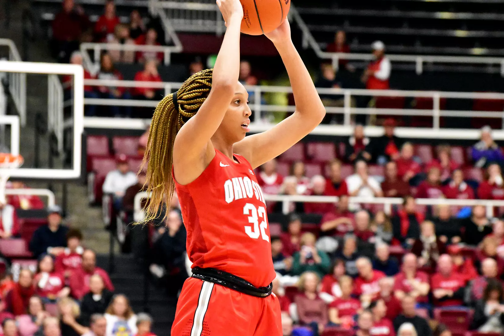 Buckeyes Fall at No. 1 Stanford 71-52