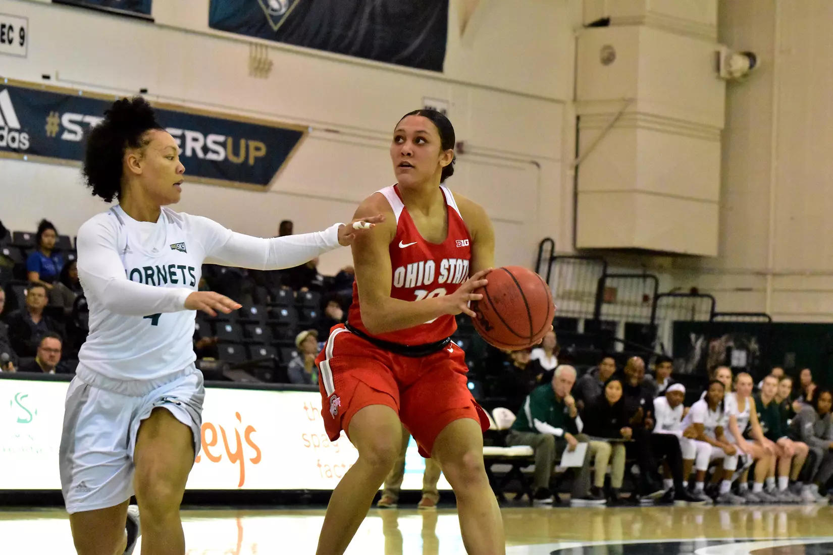 Buckeyes Top 100 in Downing Sacramento State