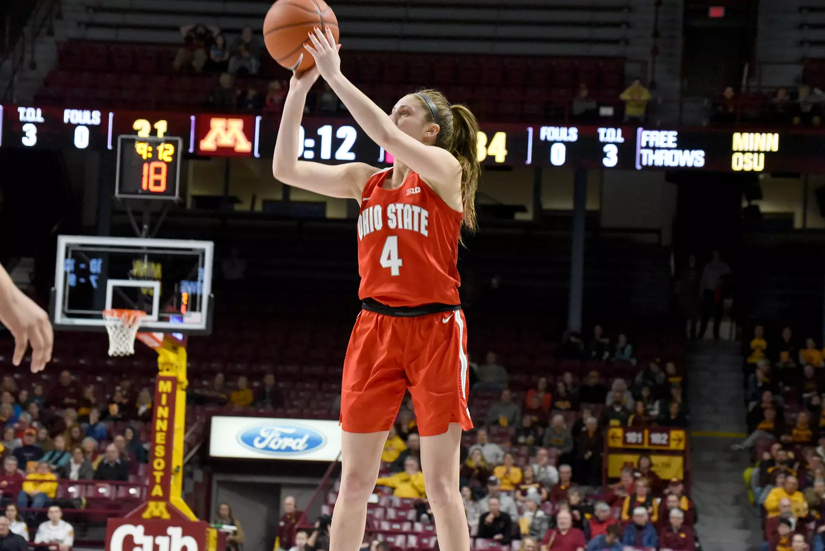 Buckeyes Spoil Party in Minnesota, Knock-off Gophers 66-63