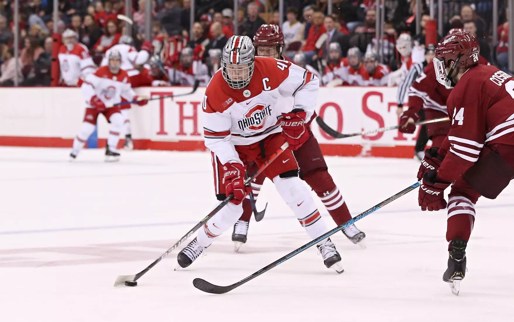 No. 6t/7 Buckeyes Battle to 3-2 Win over Colgate