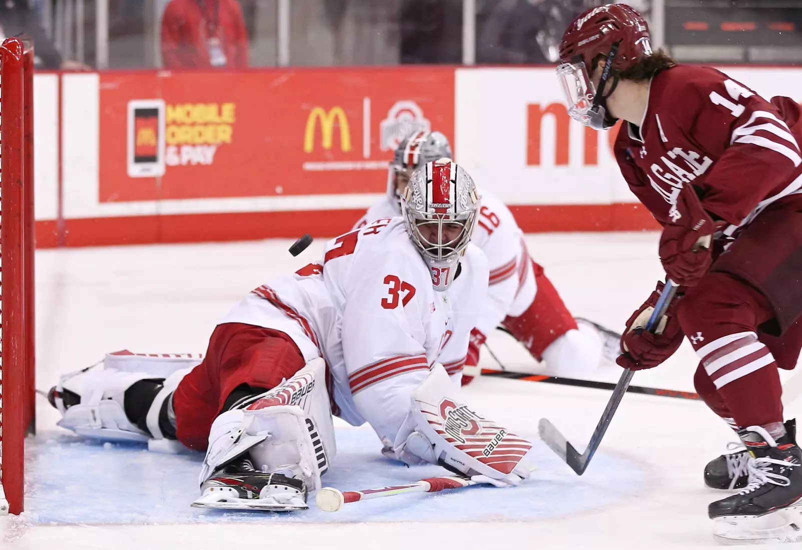 No. 6t/7 Buckeyes Shut Out Colgate 3-0 for Series Sweep