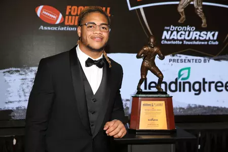 Chase Young Wins 2019 Bronko Nagurski Award